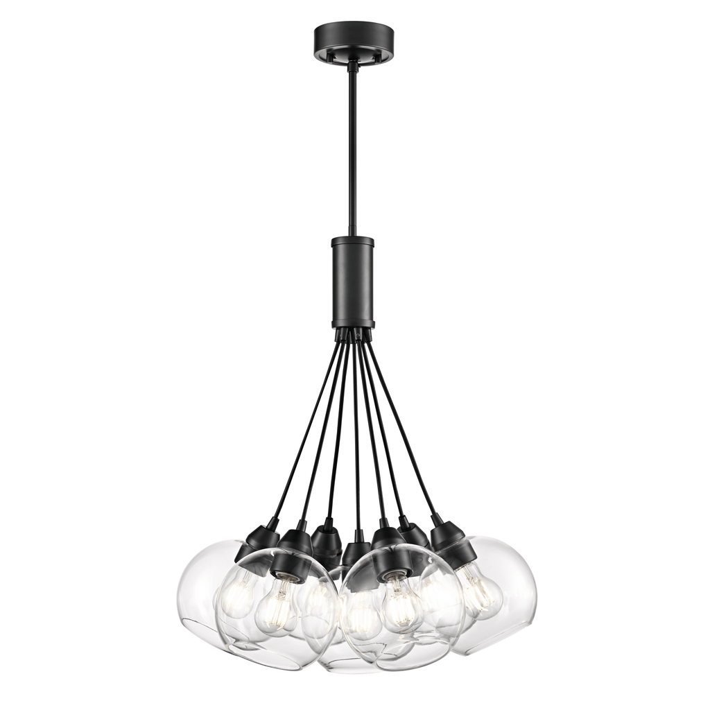 DVI LIGHTING ANDROMEDA CLUSTER PENDANT GRAPHITE DVP34737GR-CL