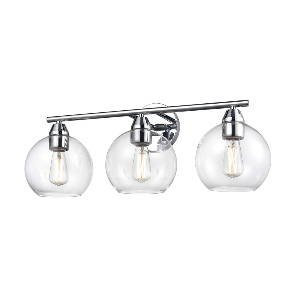 DVI LIGHTING ANDROMEDA 3 LT VANITY CHROME DVP34743CH-CL