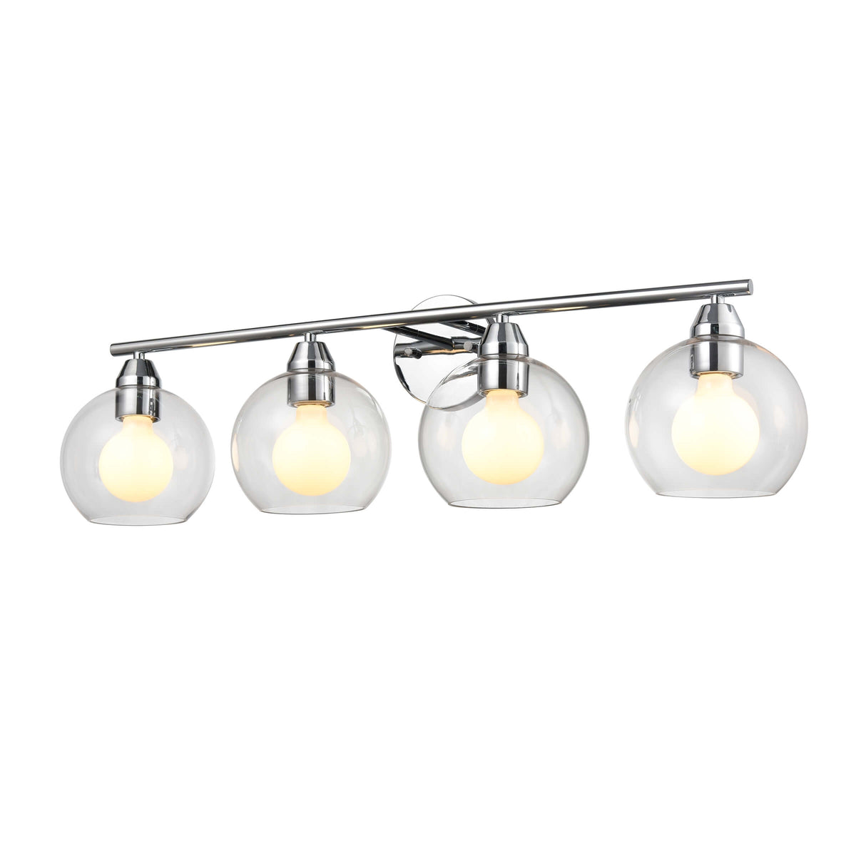 DVI LIGHTING ANDROMEDA 4 LT VANITY CHROME DVP34744CH-CL