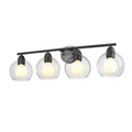 DVI LIGHTING ANDROMEDA 4 LT VANITY GRAPHITE DVP34744GR-CL