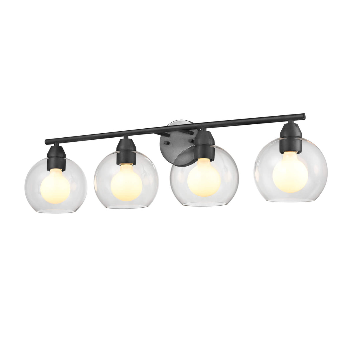 DVI LIGHTING ANDROMEDA 4 LT VANITY GRAPHITE DVP34744GR-CL