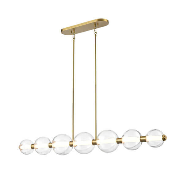 DVI LIGHTING GLIMMER LED 52" LINEAR BRASS DVP34904BR-PUC