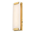 DVI LIGHTING TORRANCE 13" VANITY BRASS LED DVP35301BR-AFA