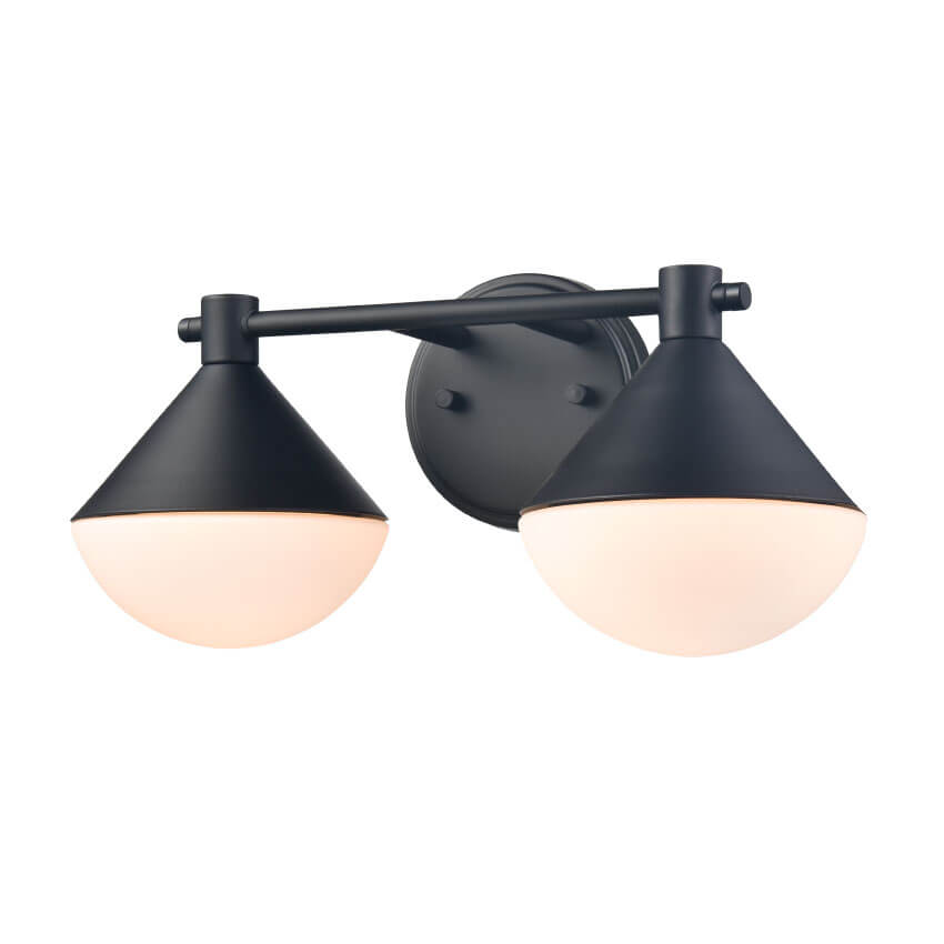 DVI LIGHTING AGAWA 2 LIGHT VANITY DVP36122BK-OP