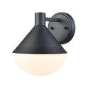 DVI LIGHTING AGAWA 8.25" OUTDOOR SCONCE DVP36172BK-OP