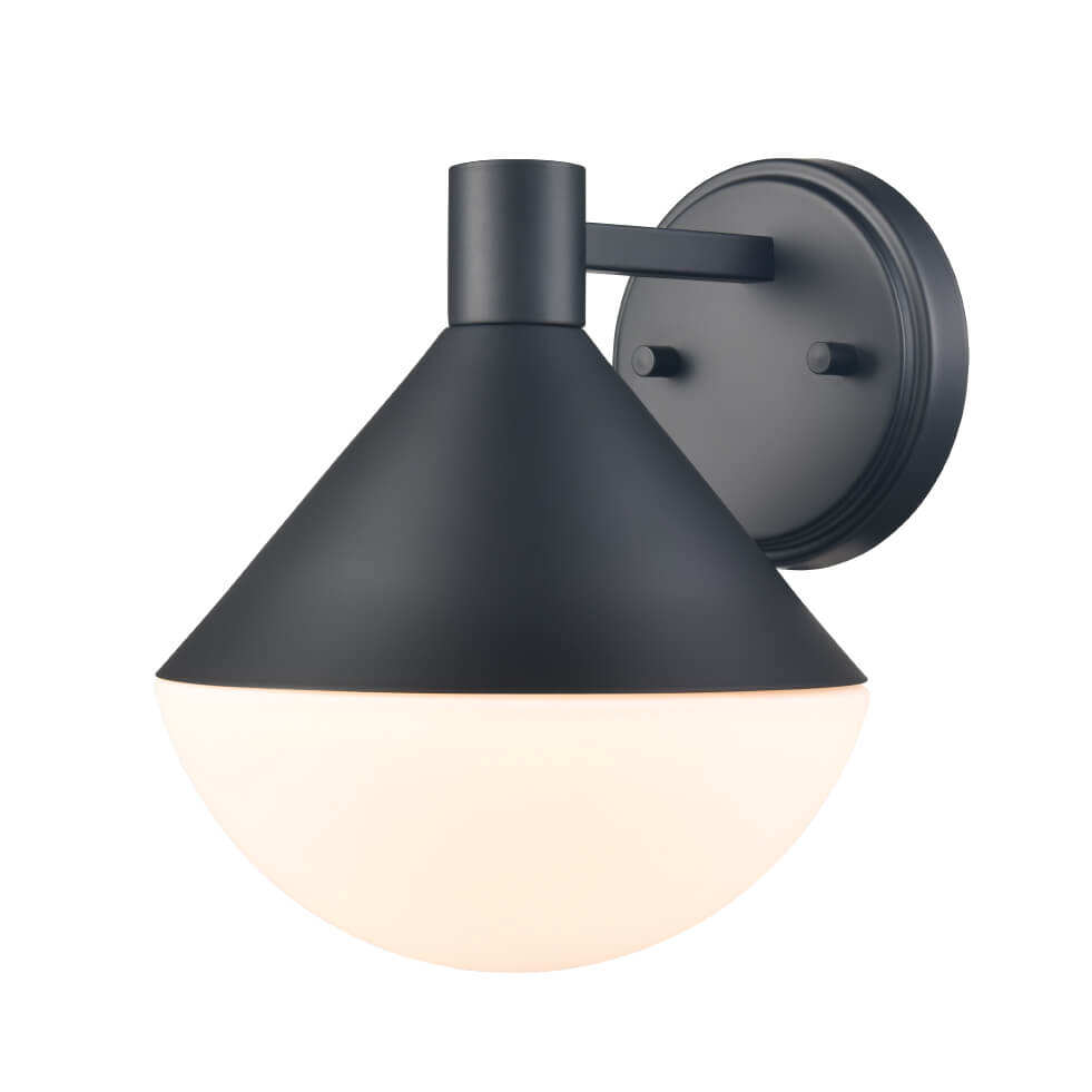 DVI LIGHTING AGAWA 8.25" OUTDOOR SCONCE DVP36172BK-OP