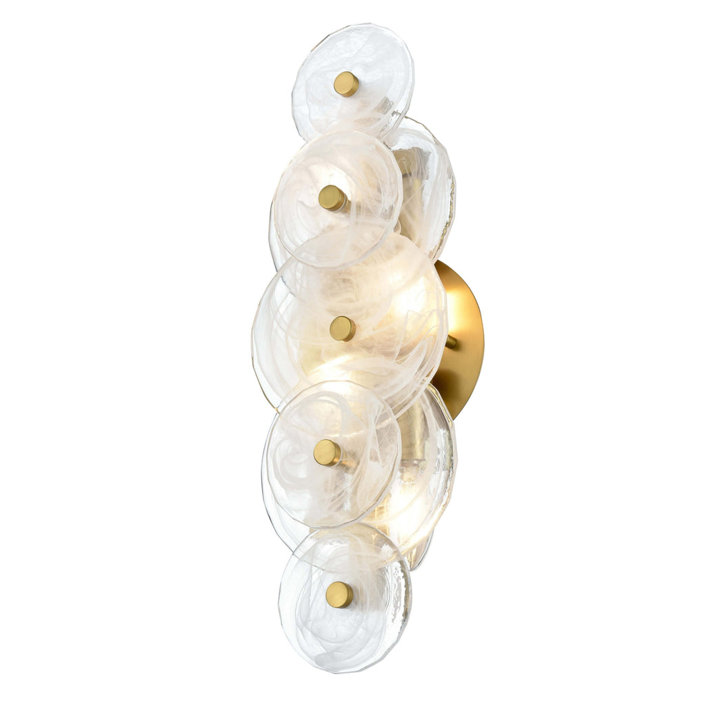 DVI LIGHTING CAROUSEL SCONCE BRASS DVP36501BR-MS