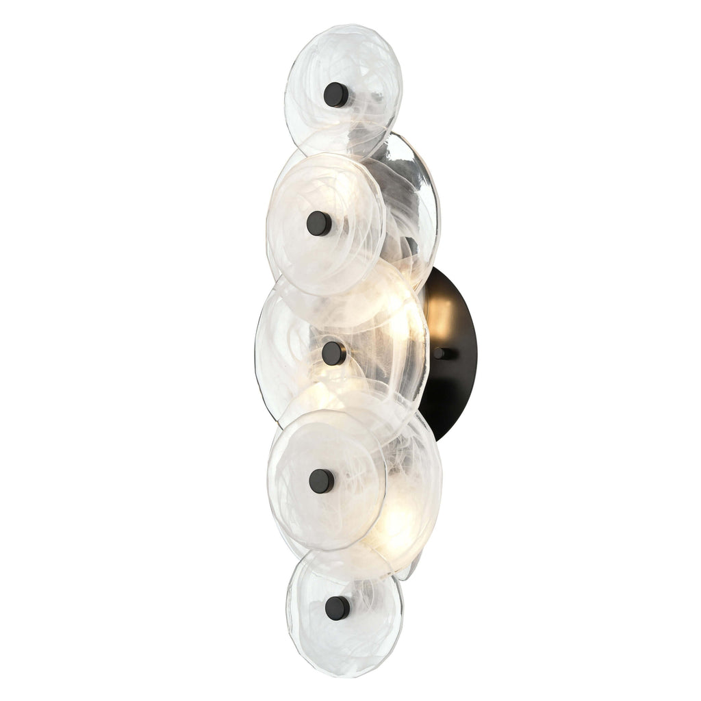 DVI LIGHTING CAROUSEL SCONCE EBONY DVP36501EB-MS