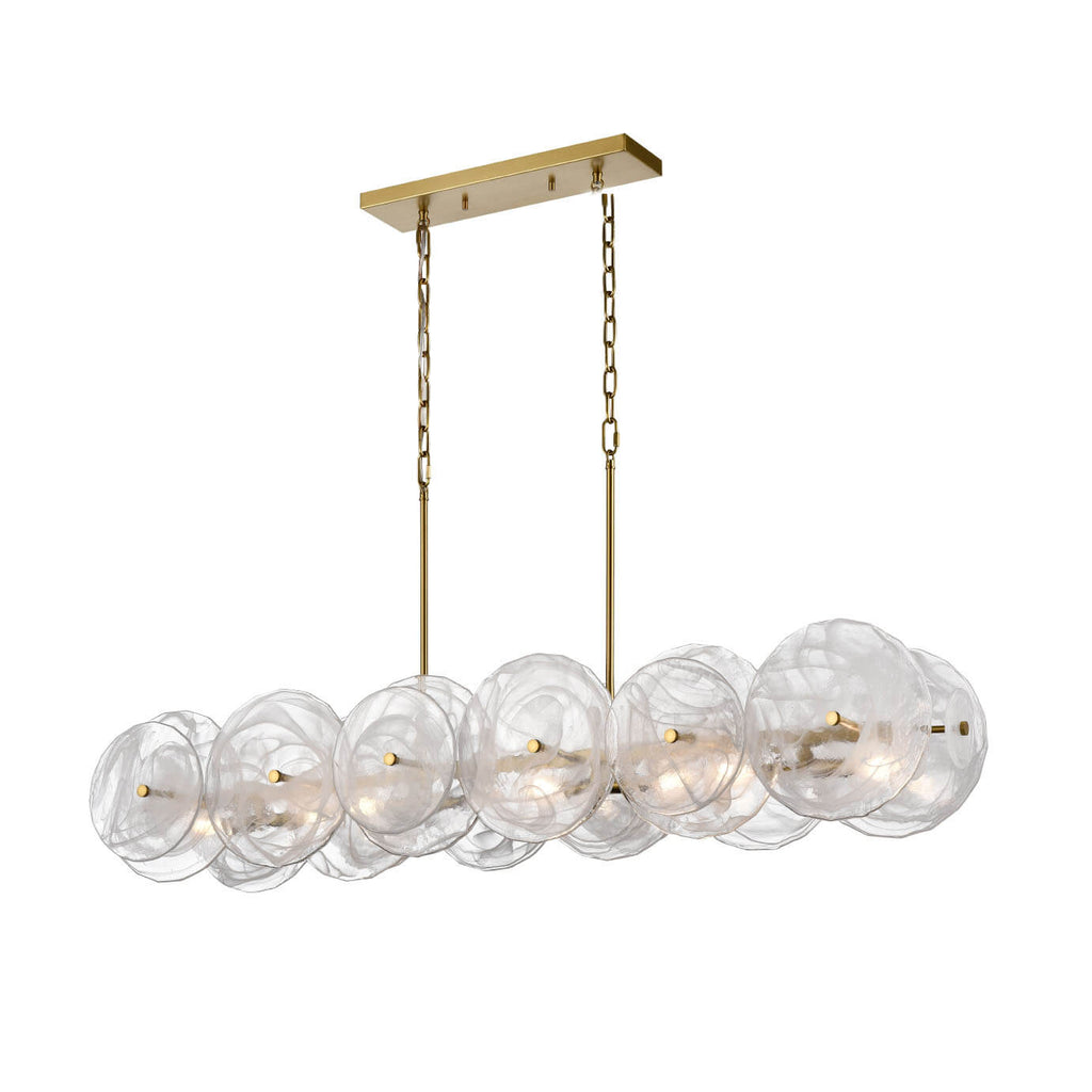 DVI LIGHTING CAROUSEL LINEAR BRASS DVP36502BR-MS