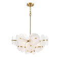 DVI LIGHTING CAROUSEL 6 LT PENDANT BRASS DVP36505BR-MS