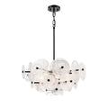 DVI LIGHTING CAROUSEL 6 LT PENDANT EBONY DVP36505EB-MS
