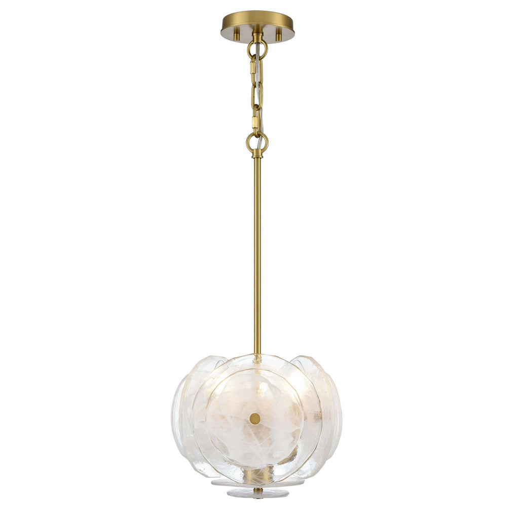 DVI LIGHTING CAROUSEL 3 LT MINI-PENDANT BRASS DVP36519BR-MS