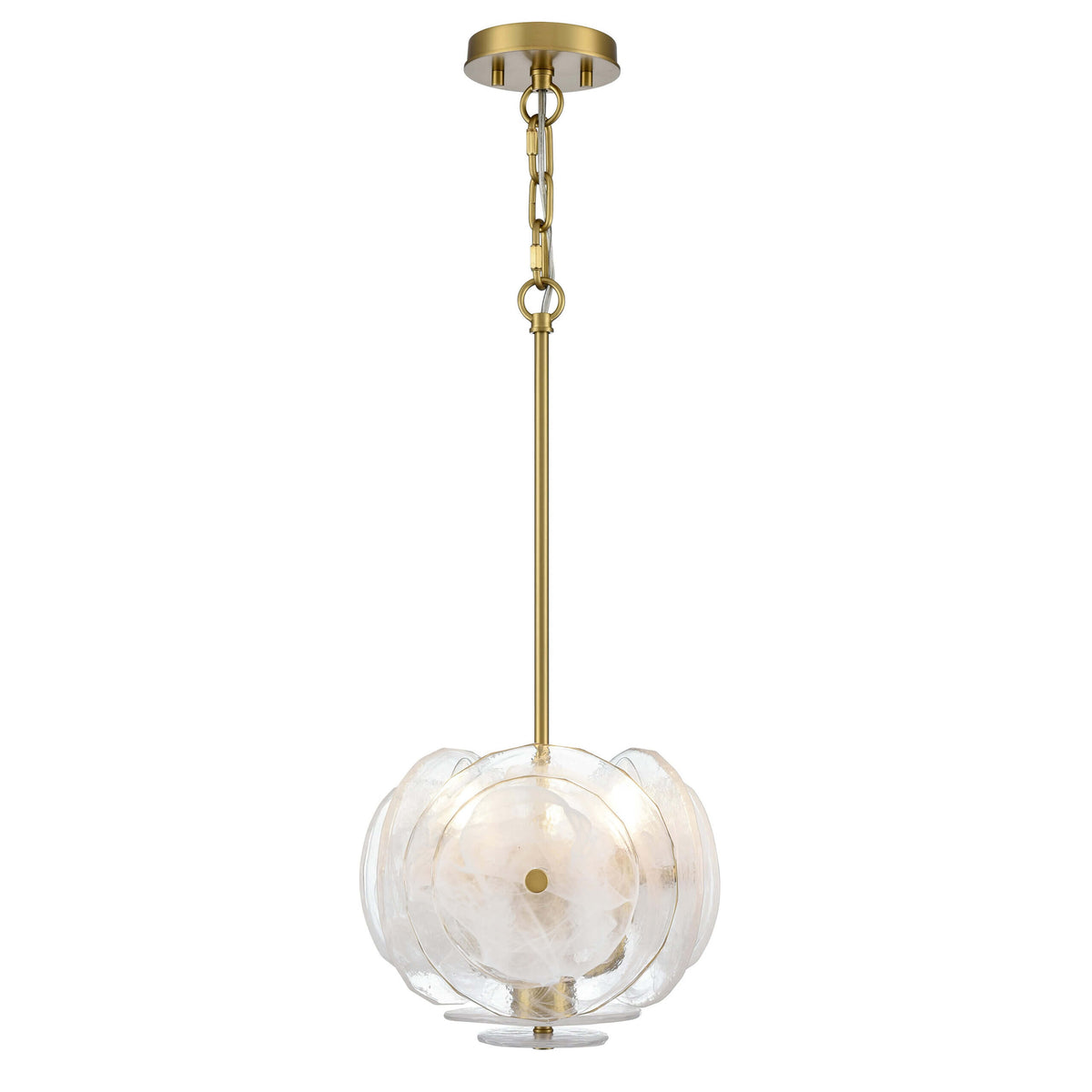DVI LIGHTING CAROUSEL 3 LT MINI-PENDANT BRASS DVP36519BR-MS