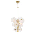 DVI LIGHTING CAROUSEL 8 LT PENDANT BRASS DVP36520BR-MS