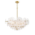 DVI LIGHTING CAROUSEL 4 LT CHANDELIER BRASS DVP36525BR-MS