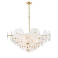 DVI LIGHTING CAROUSEL 6 LT CHANDELIER BRASS DVP36526BR-MS