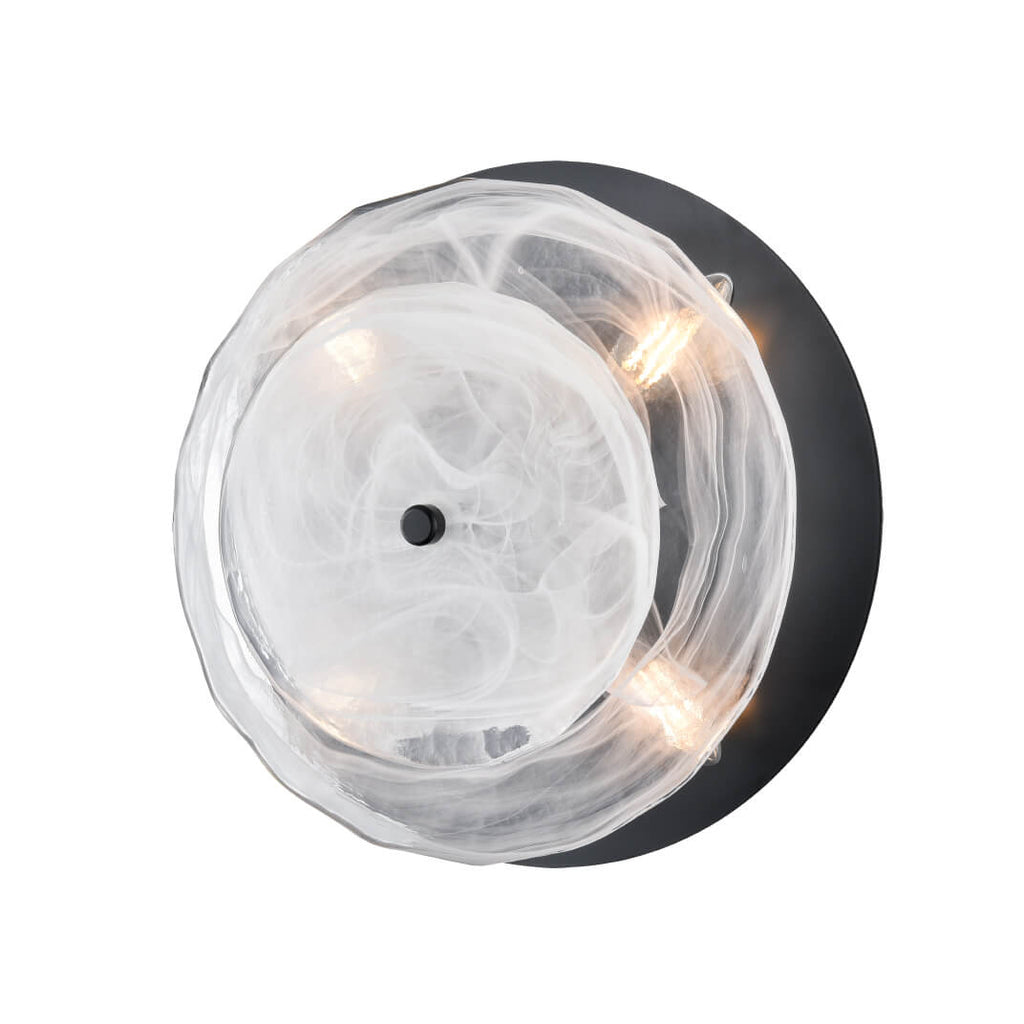 DVI LIGHTING CAROUSEL 4 LT FLUSH MOUNT EBONY DVP36528EB-MS