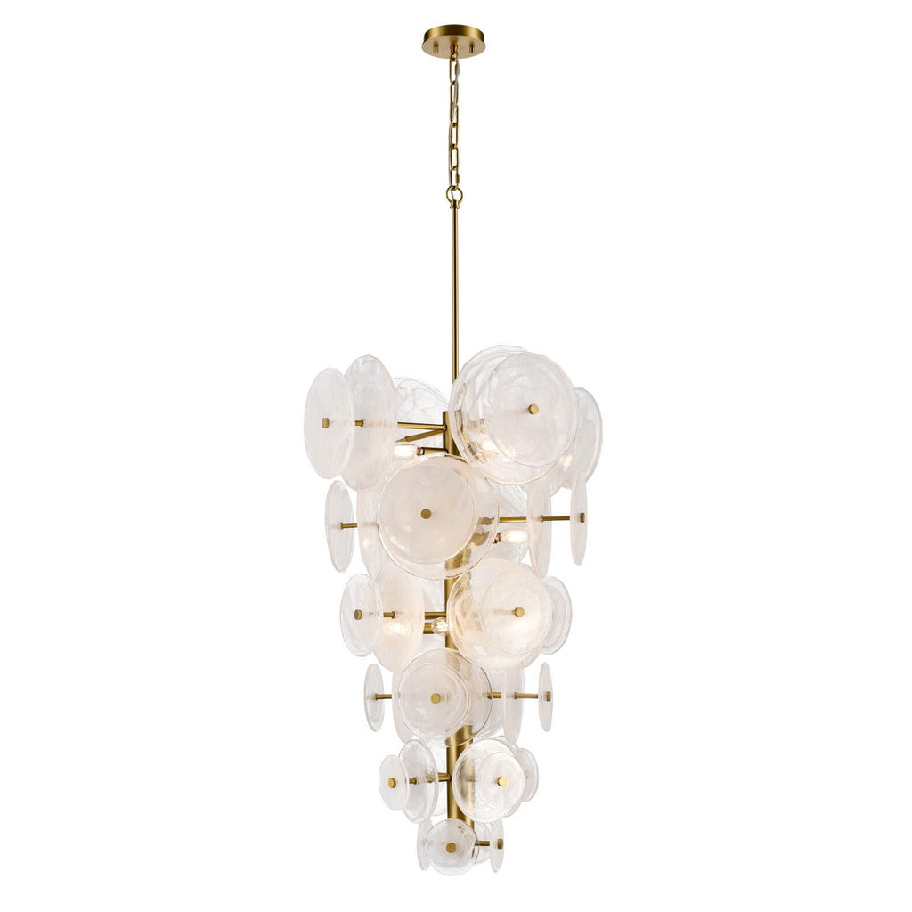 DVI LIGHTING CAROUSEL 12 LT FOYER BRASS DVP36548BR-MS