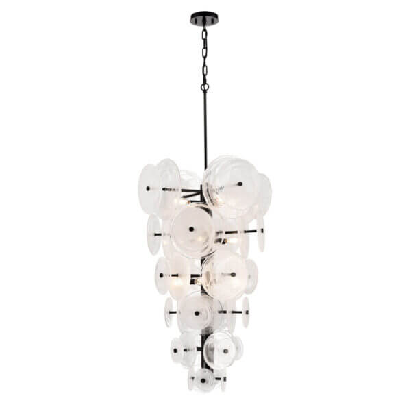 DVI LIGHTING CAROUSEL 12 LT FOYER EBONY DVP36548EB-MS