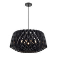 DVI LIGHTING LAC ST-JEAN 3 LT PENDANT DVP36724BK-BW