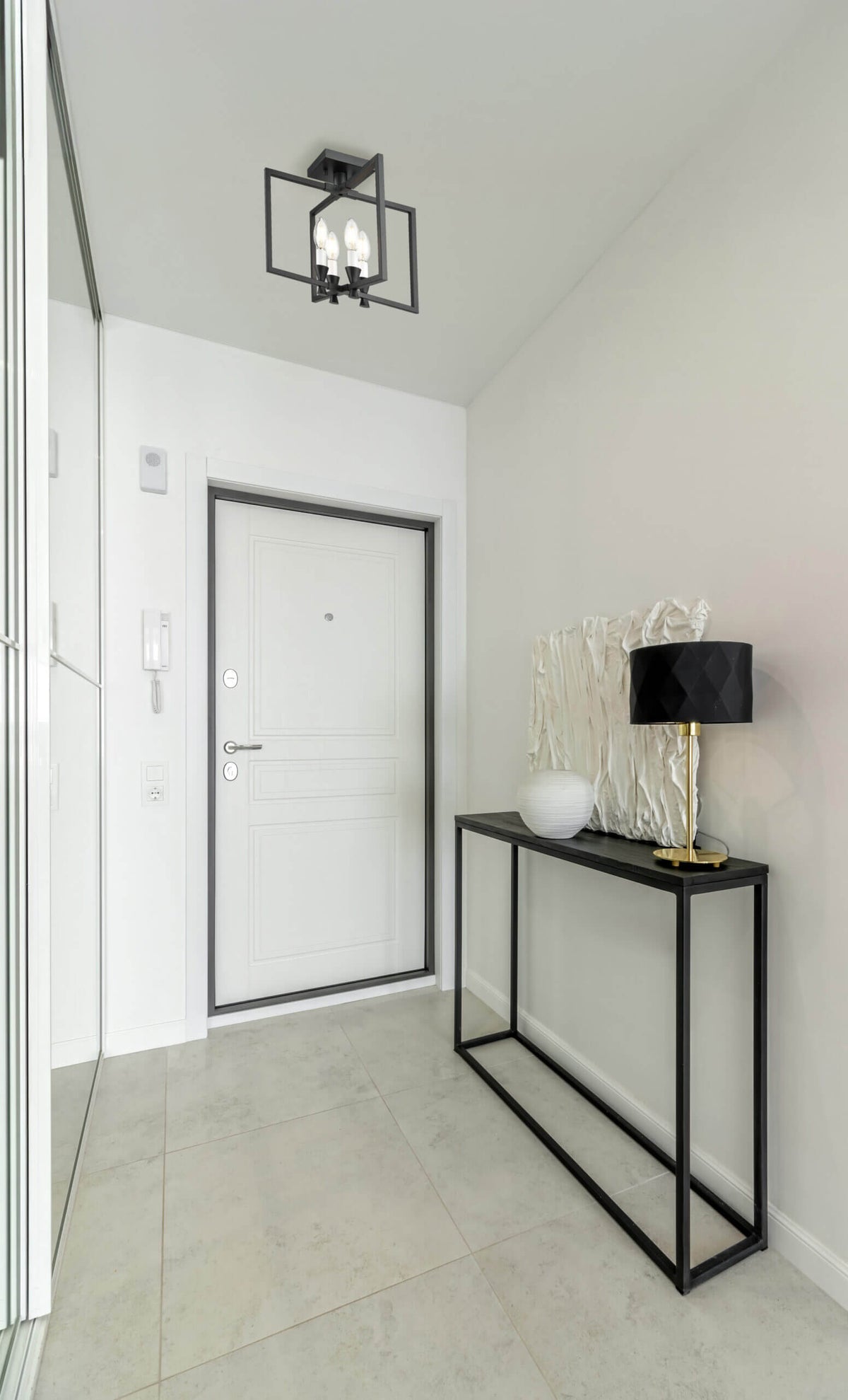 DVI LIGHTING CARISBROOKE 4 LT SEMI-FLUSH MOUNT EBONY DVP37111EB