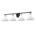 DVI LIGHTING DOREST 4 LIGHT VANITY EBONY  DVP37244EB-RIO