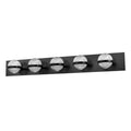 DVI LIGHTING DRYDEN 5 LT VANITY EBONY DVP37355EB-CRY