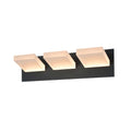 DVI LIGHTING PRECIPICE 3 LT VANITY LED EBONY DVP37593EB-AO