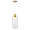 DVI LIGHTING HARIETTE MINI-PENDANT BRASS CLEAR DVP37621BR-CL