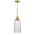 DVI LIGHTING HARIETTE MINI-PENDANT BRASS RIBBED DVP37621BR-RIC