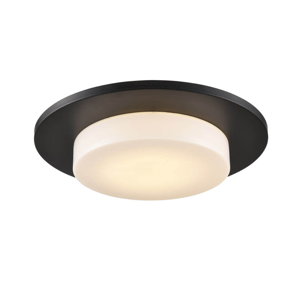 DVI LIGHTING SKIMMER FLUSH MOUNT LED EBONY DVP37842EB-VICE