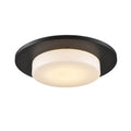 DVI LIGHTING SKIMMER FLUSH MOUNT LED EBONY DVP37842EB-VICE