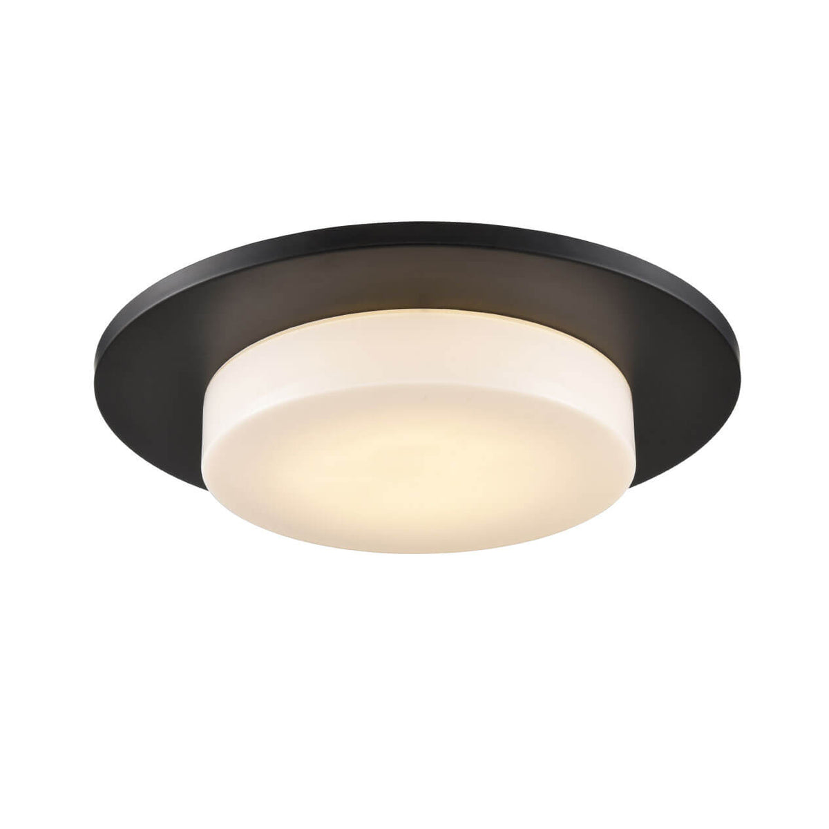 DVI LIGHTING SKIMMER FLUSH MOUNT LED EBONY DVP37842EB-VICE