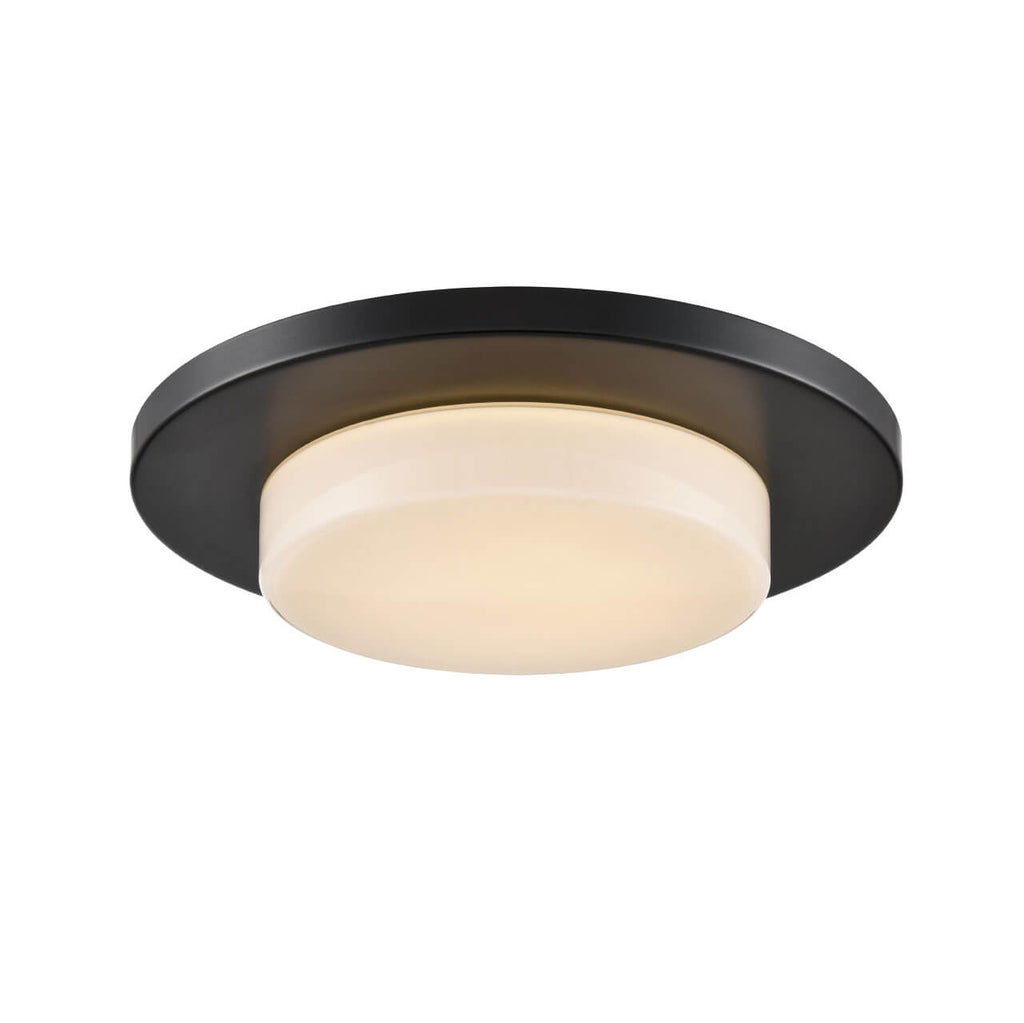 DVI LIGHTING SKIMMER FLUSH MOUNT LED EBONY DVP37852EB-VICE
