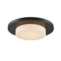DVI LIGHTING SKIMMER FLUSH MOUNT LED EBONY DVP37852EB-VICE