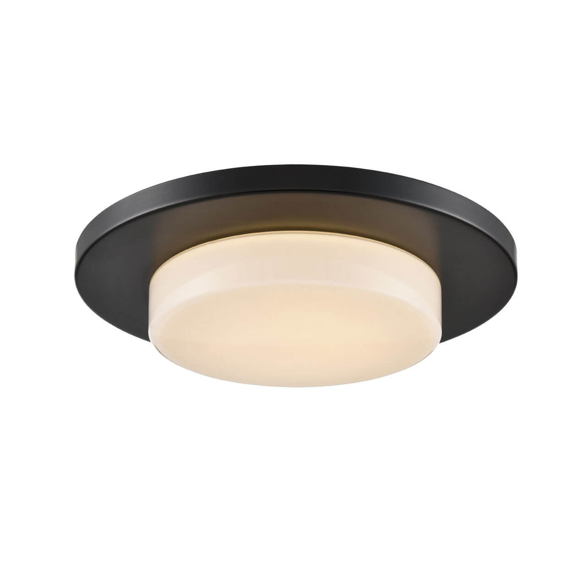 DVI LIGHTING SKIMMER FLUSH MOUNT LED EBONY DVP37852EB-VICE