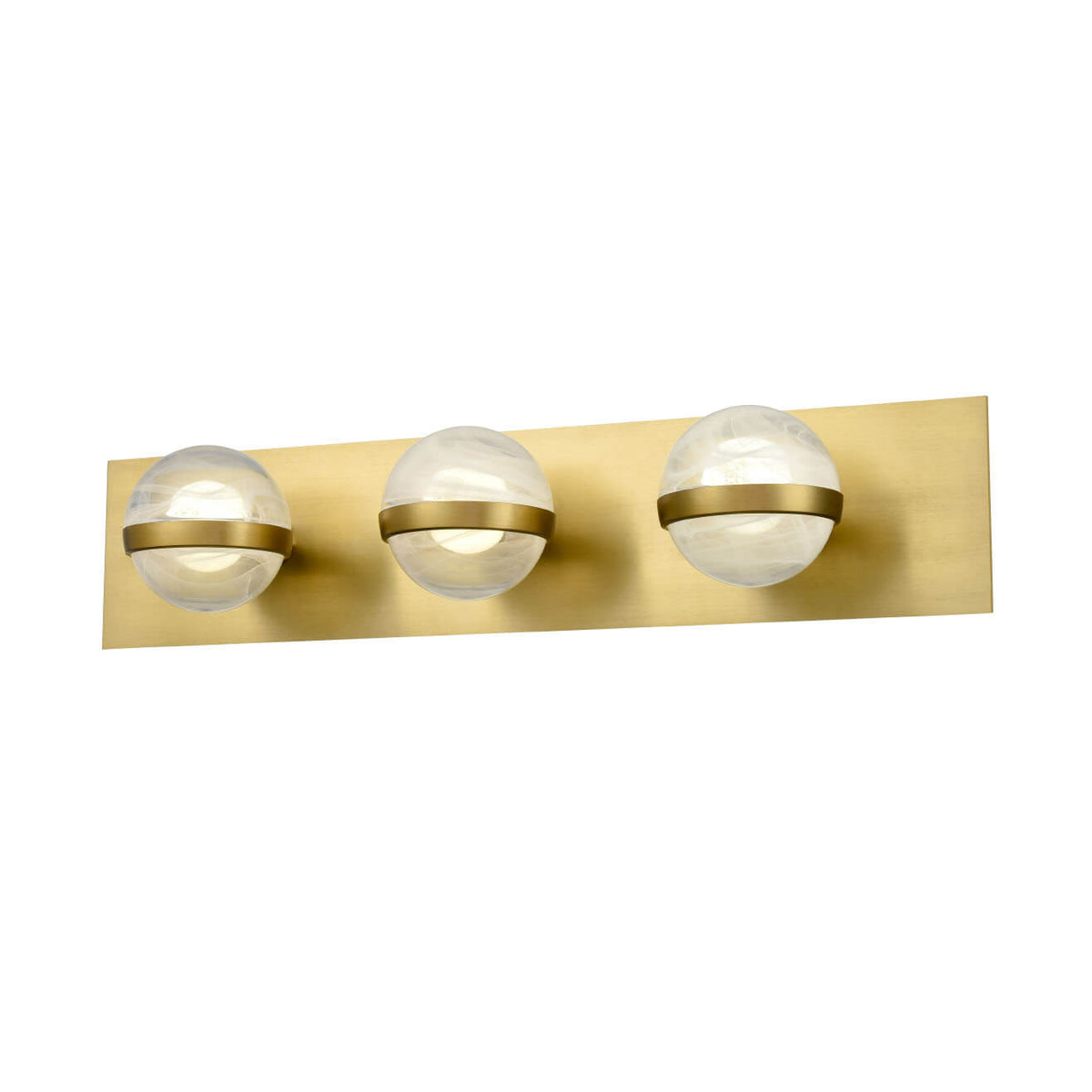DVI LIGHTING CIRRUS 3 LT VANITY BRASS DVP37943BR-MS
