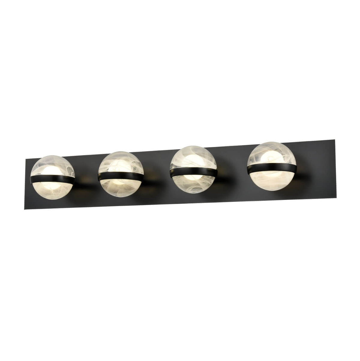 DVI LIGHTING CIRRUS 4 LT VANITY EBONY DVP37944EB-MS