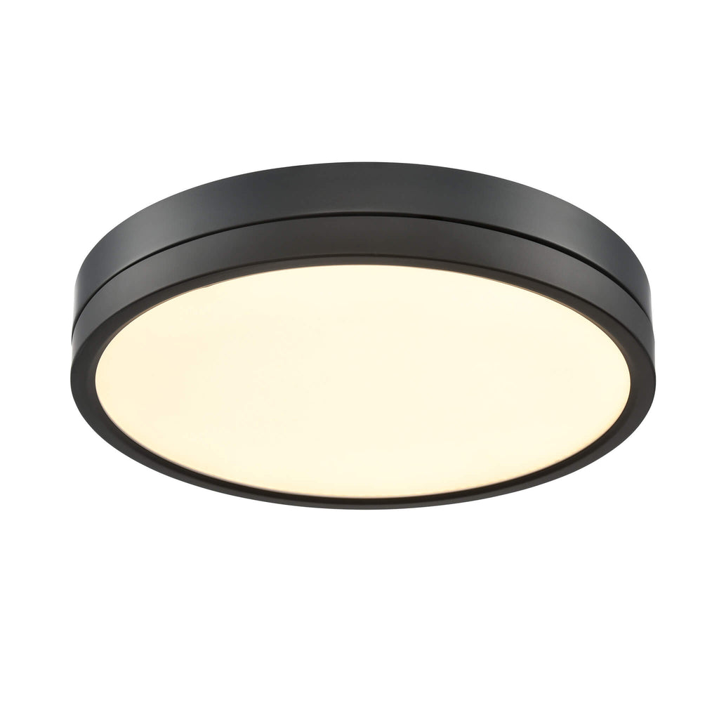DVI LIGHTING TEMAGAMI 16" FLUSH MOUNT GRAPHITE LED DVP39352GR