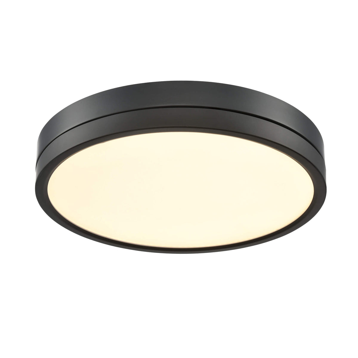 DVI LIGHTING TEMAGAMI 16" FLUSH MOUNT GRAPHITE LED DVP39352GR