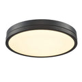 DVI LIGHTING TEMAGAMI 19.75" FLUSH MOUNT GRAPHITE LED DVP39362GR