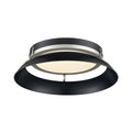 DVI LIGHTING ALCENON 16.25" LED FLUSH MOUNT PLATINUM DVP39538EB+PL-CCT