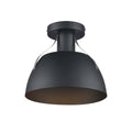 DVI LIGHTING ALCENON OUTDOOR FLUSH MOUNT DVP39570BK+SS