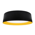 DVI LIGHTING YUKON LED 13" FLUSH MOUNT MATTE BLACK DVP39938AG+MB-AO