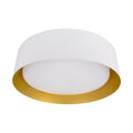 DVI LIGHTING YUKON LED 13" FLUSH MOUNT MATTE WHITE DVP39938AG+MW-AO