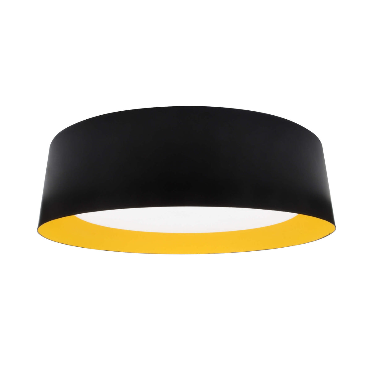 DVI LIGHTING YUKON LED 16" FLUSH MOUNT MATTE BLACK DVP39948AG+MB-AO
