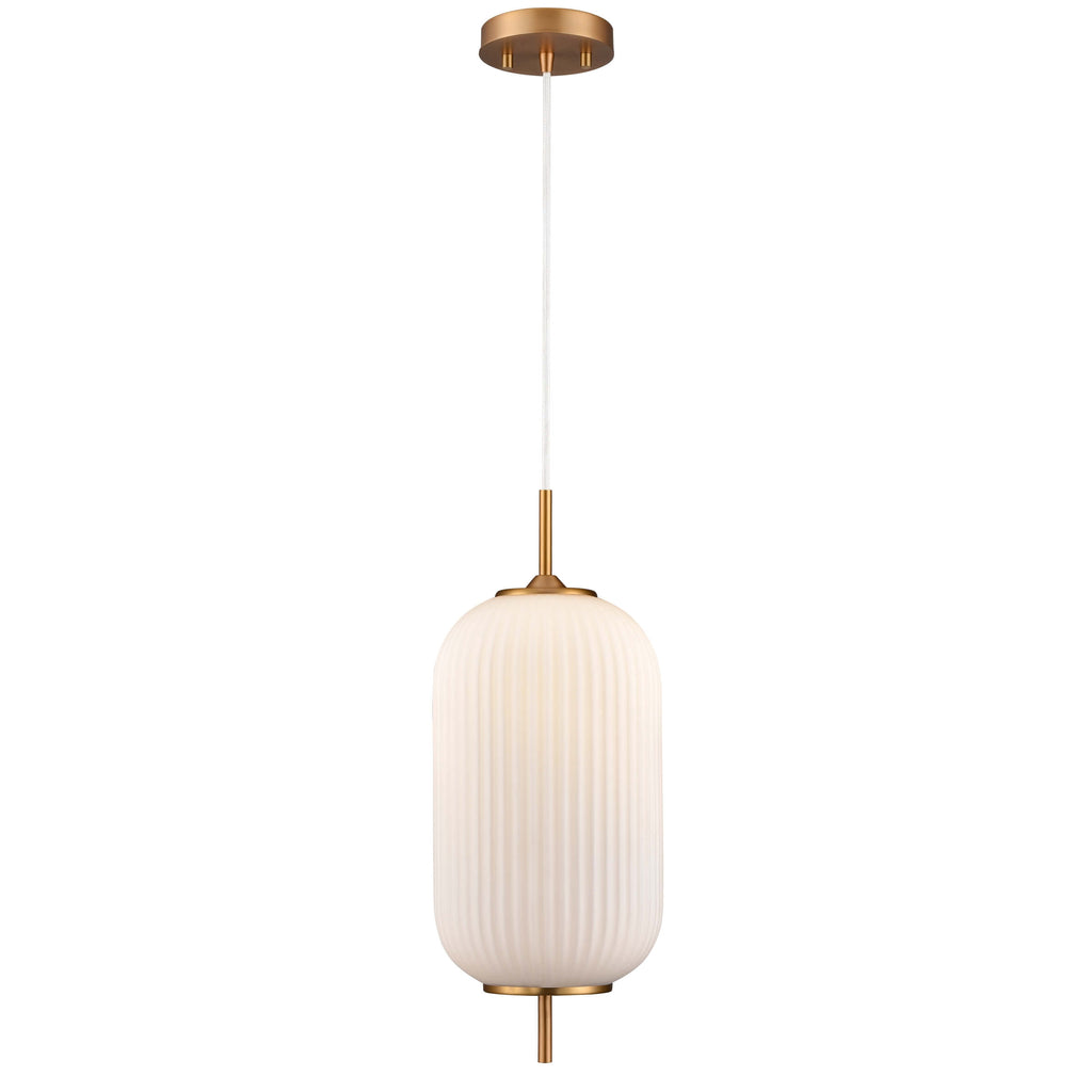 DVI LIGHTING MOUNT PEARL 20" MINI-PENDANT BRASS DVP40005BR-RIO