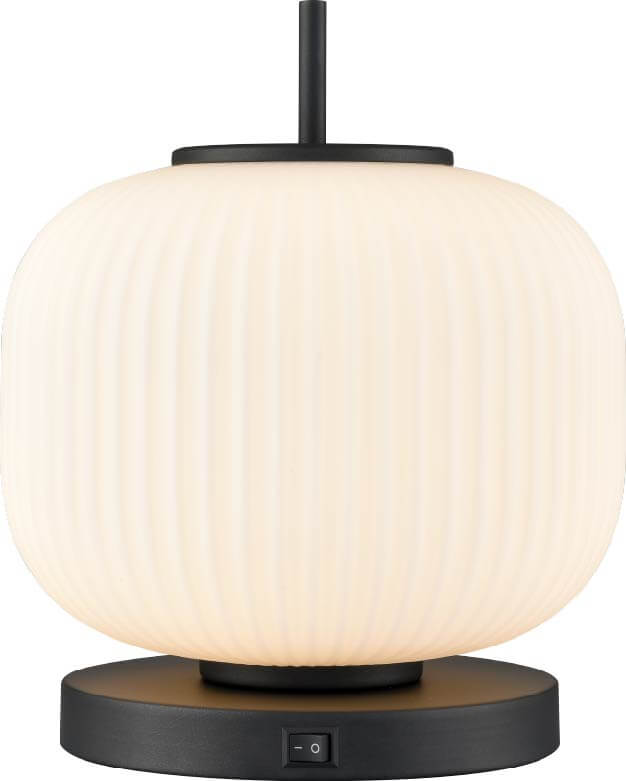 DVI LIGHTING MOUNT PEARL TABLE LAMP GRAPHITE DVP40017GR-RIO