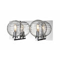 DVI LIGHTING TROPEA 2 LT VANITY CHROME DVP40422CH-RPG