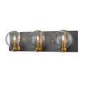 DVI LIGHTING TROPEA 3 LT VANITY BRASS DVP40443BR+GR-RPG